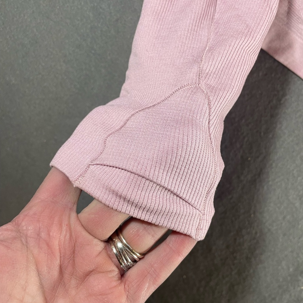 lululemon athletica Light Pink Long Sleeve Top - Picture 5 of 5